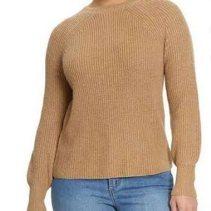 Jessica Simpson Camel Crew Neck Sweater